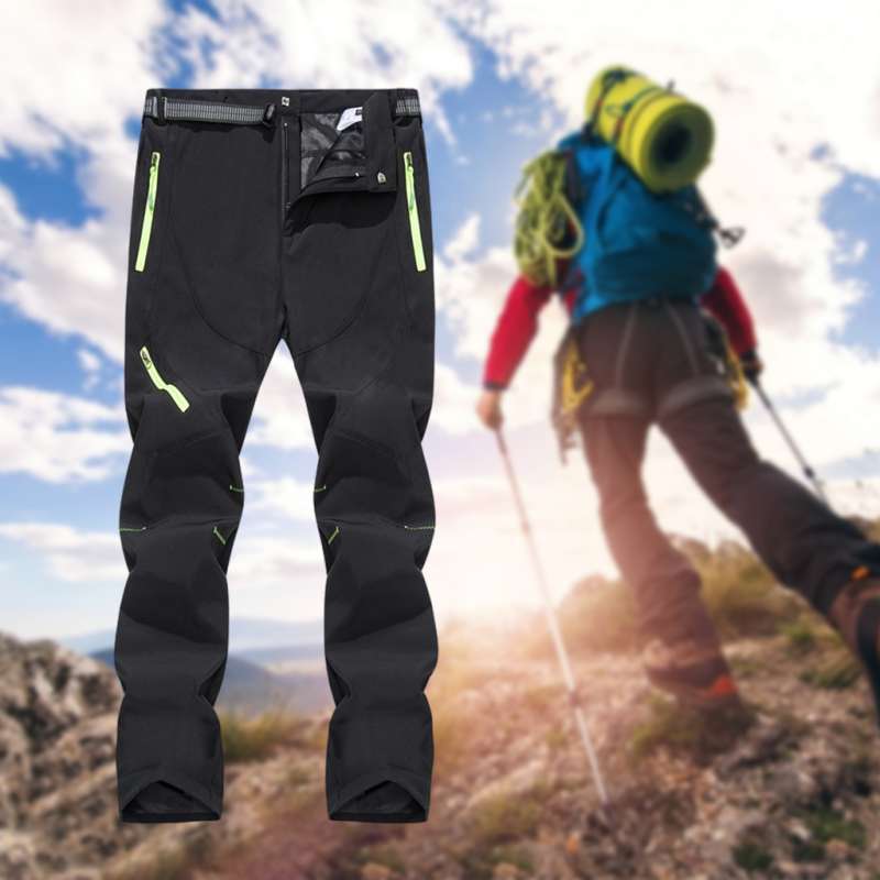 Promo Men Hiking Pants Gear Windproof 