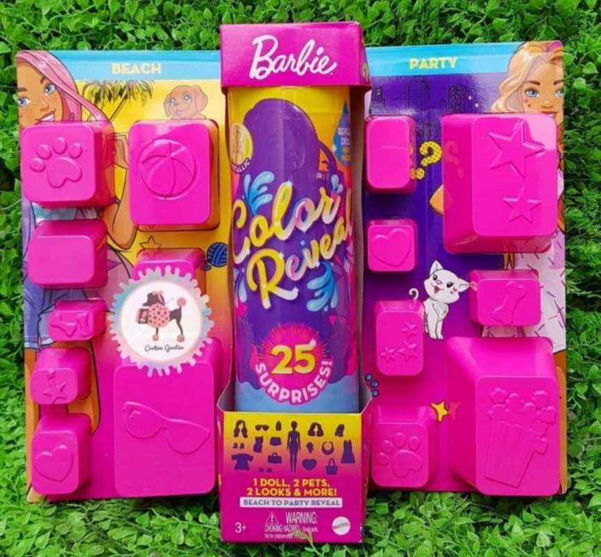 Barbie ultimate color reveal beach to party doll online