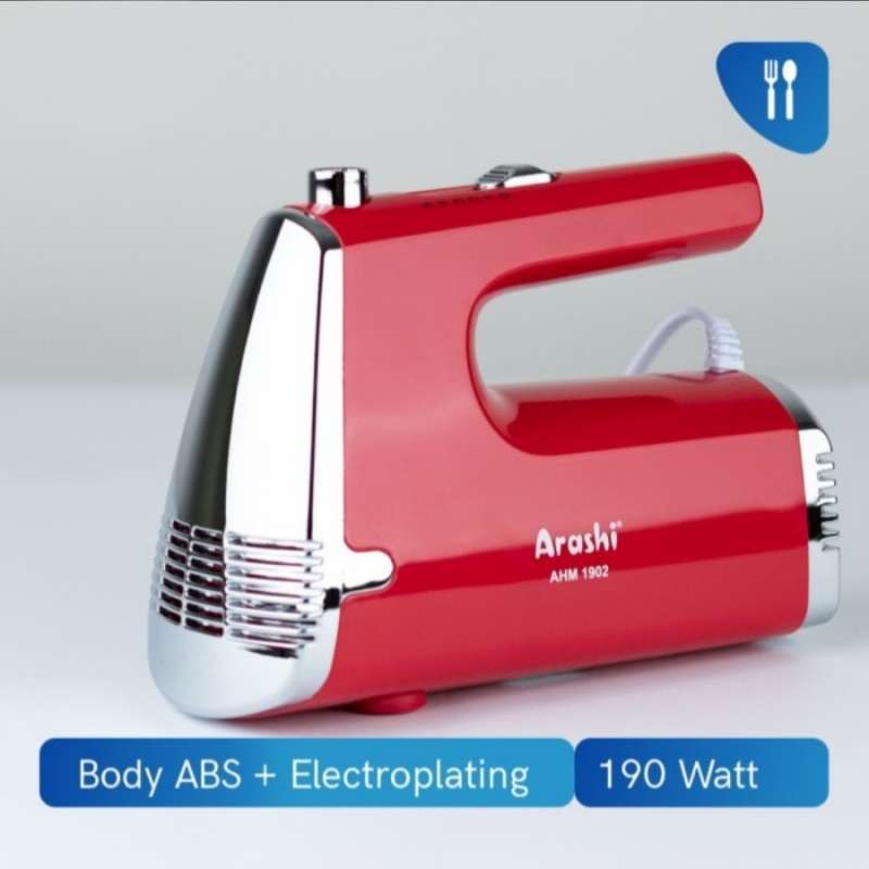 Promo Arashi Hand Mixer Ahm 1902/ Mixer Murah 100 Original
