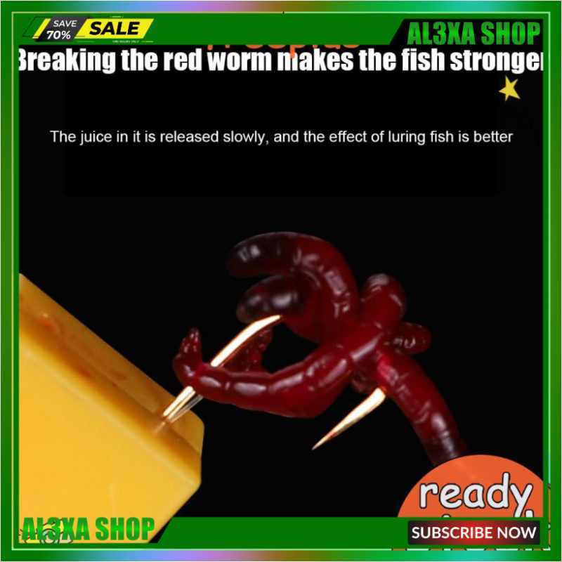 Promo Fishing Live Bait Hooker Redworm Earthworm Hanger Lure Storage Bo  Diskon 29% di Seller AL3XA SHOP - Cibangkong, Kota Bandung