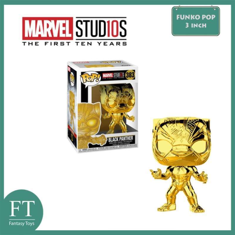 Black panther gold chrome pop cheap