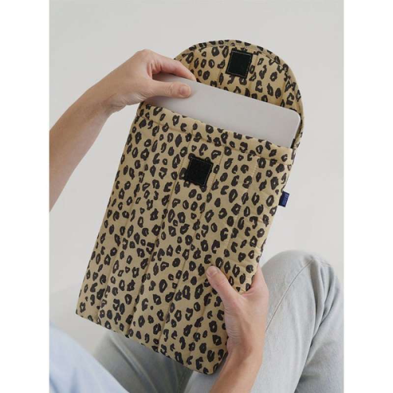 Laptop Sleeve in Honey Leopard - Tablet 