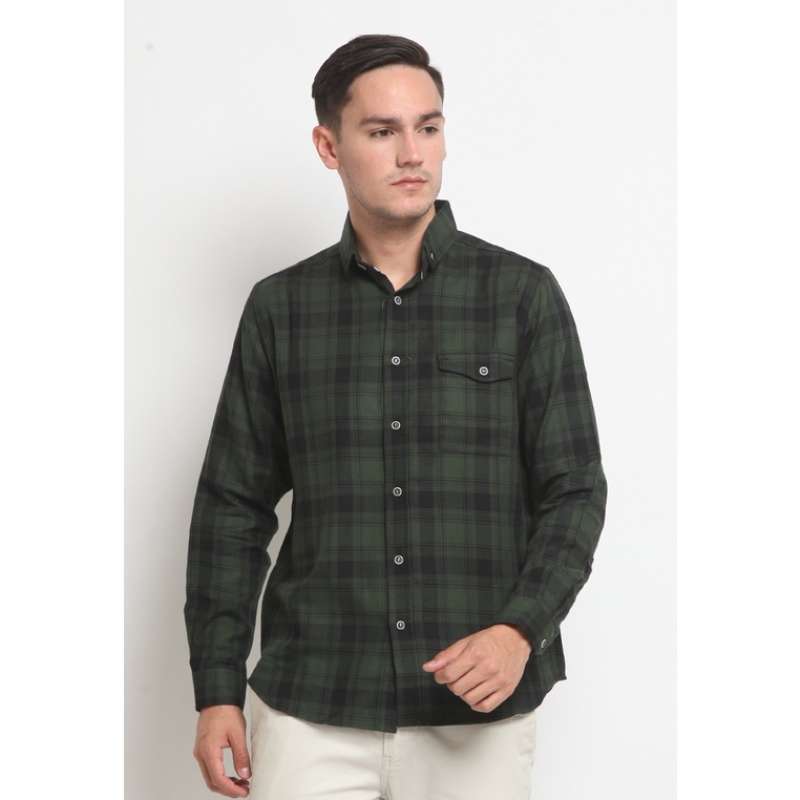 Jual LARUSSO Kemeja Flannel Panjang 