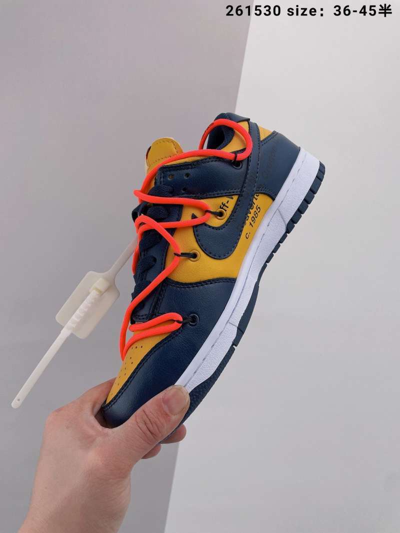 dunk low yellow black