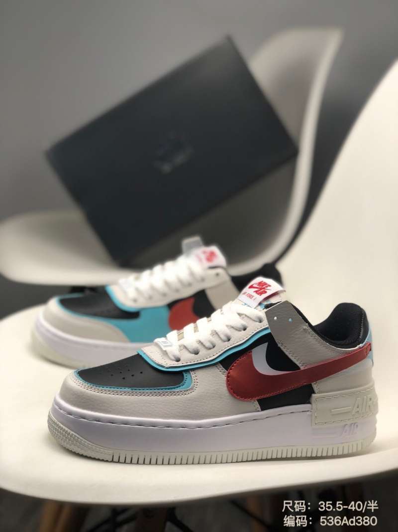 Jual 35.5-40 NIKE_ORI AIR Force 1 shadow full contrast leather panel  NIKE_ORI AIR Force 1 skate 536ad di Seller Kang Yadong Shop - | Blibli