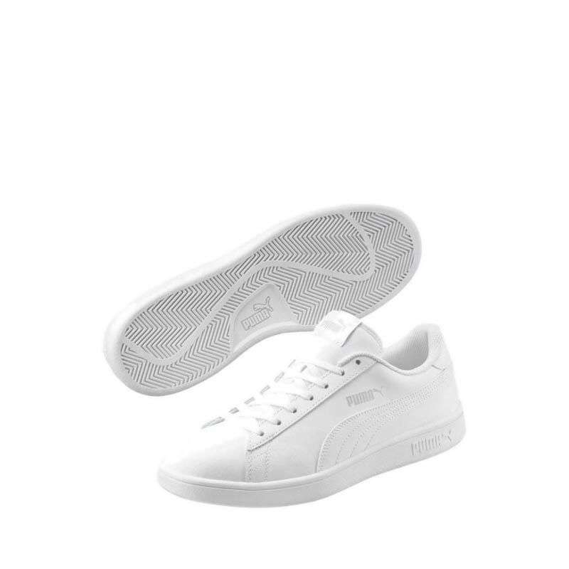 Jual Sepatu Sport Smash v2 L White White 36521507 ORIGINAL BNIB