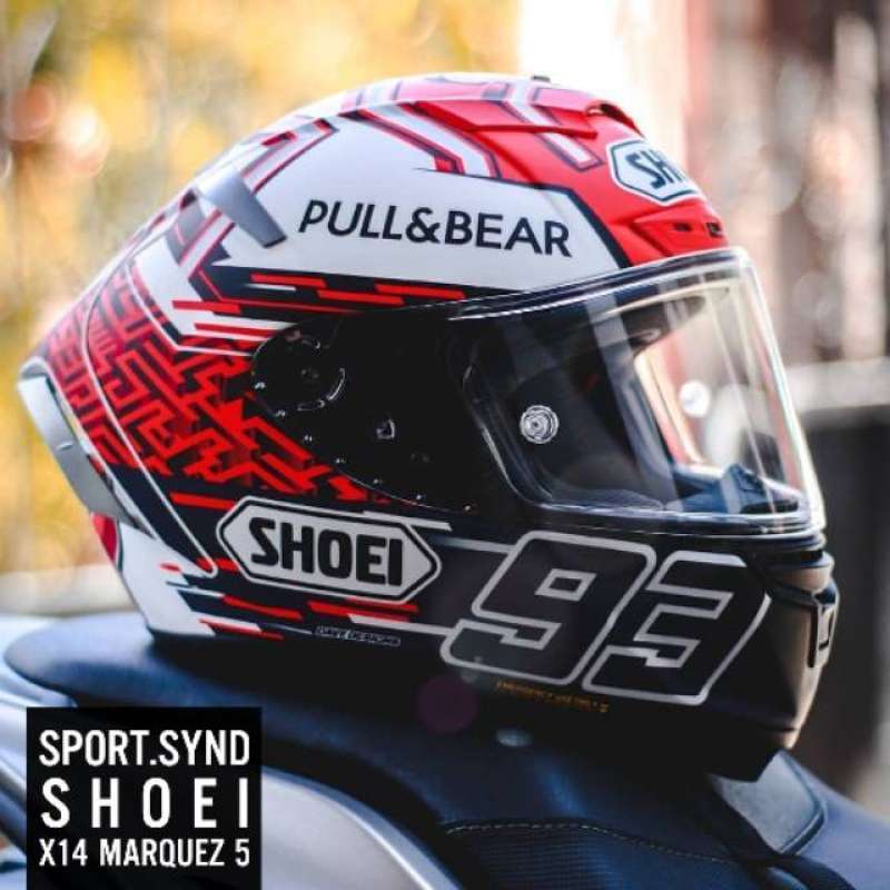 Pull Bear Full Face Motorcycle Helmet