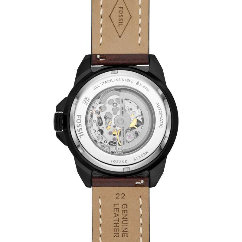 Jual Fossil Bronson Automatic Brown 