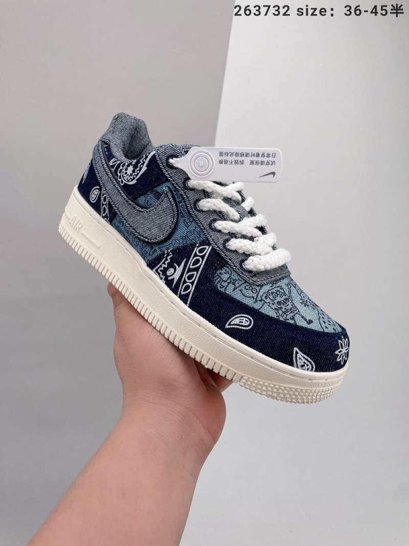 Premium Denim Men Women Retro Low 