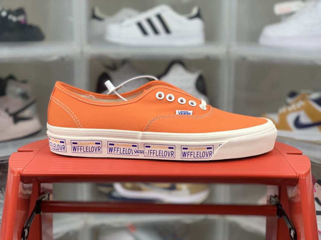 orange womens vans