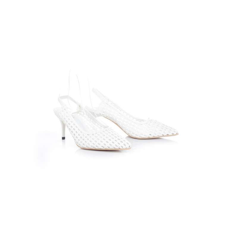 Braided Slingback Heel Shoes di Seller 
