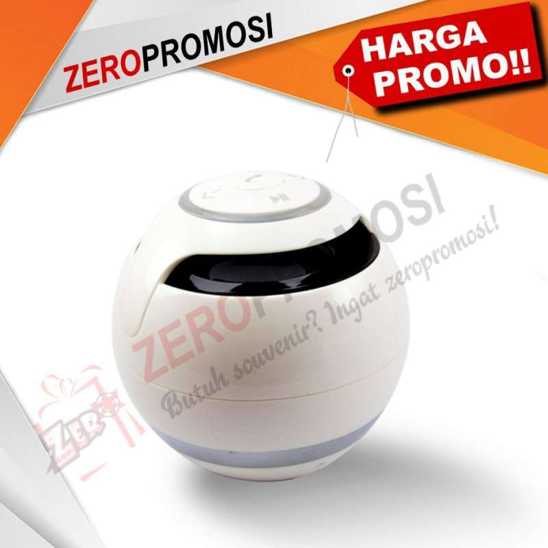 Speaker Bluetooth Bulat BTSPK01 Custom dengan Konektivitas Fleksibel dan Waktu Pemakaian 3-4 Jam. Ideal sebagai Souvenir Unik untuk Event Perusahaan Anda