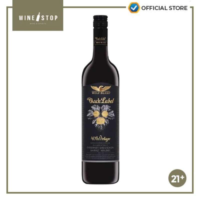 Jual Wolf Blass Black Label Cabernet Sauvignon Shiraz Malbec ...