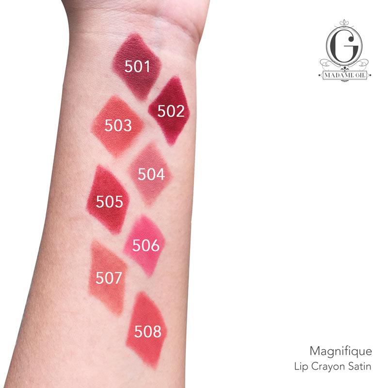 Lip Crayon Madame Gie Matte Jual Madame Gie Magnifique Lip Crayon Satin Lipstik Online Juli