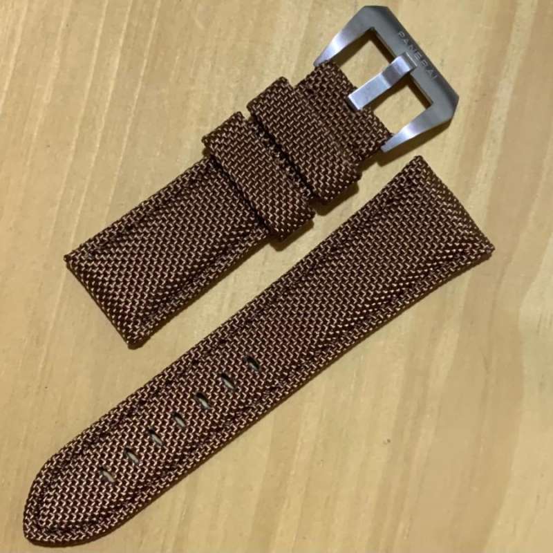 Panerai 26 MM Strap Nylon Panerai Tali Jam Tangan Panerai 26MM Strap Panerai Kanvas Nylon Engrave PAM 7003.26