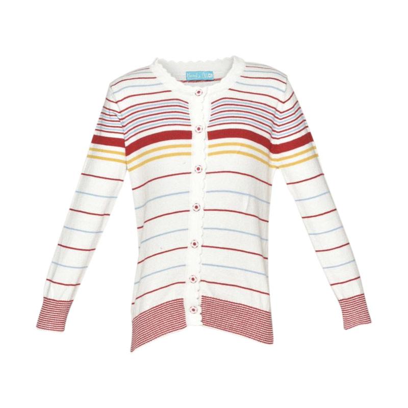 Jual Versail Kids Enfant Salur Kancing Bunga Cewe Sweater Anak Online September 2020 Blibli Com