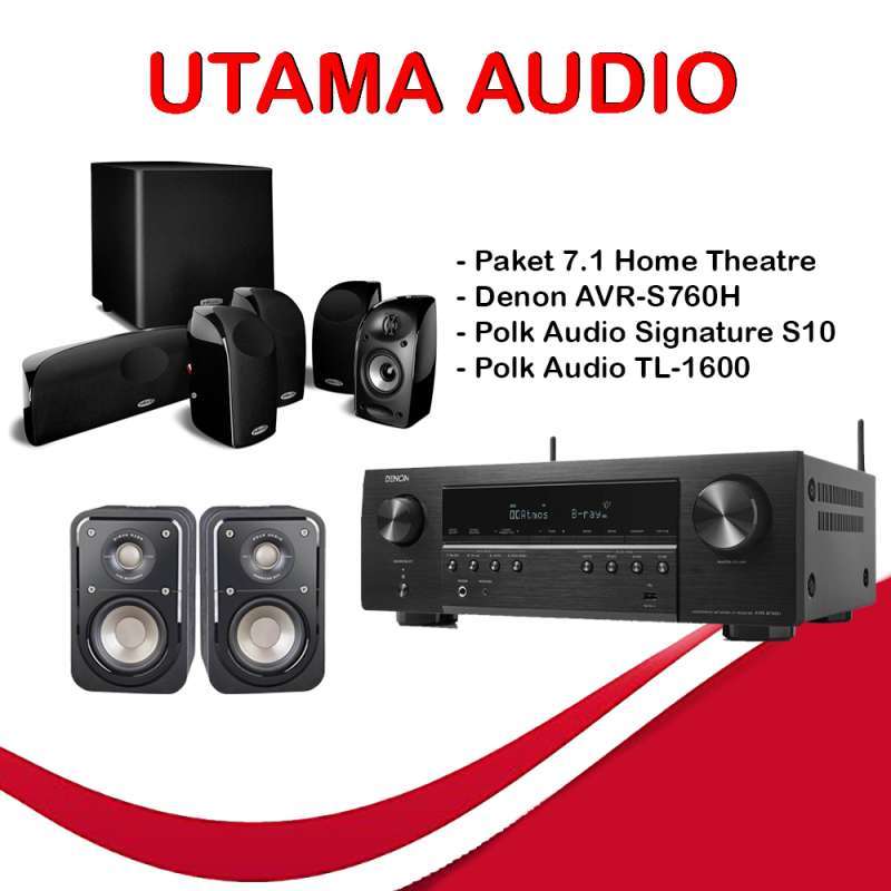 Jual Home Theatre Paket 7.1 AVR-S760H 