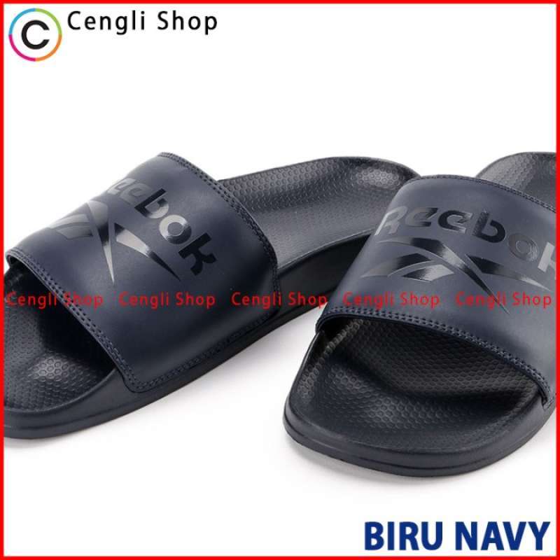 Jual SANDAL REEBOK PRIA SENDAL SELOP SLIDE SPORT SPORTY BRANDED