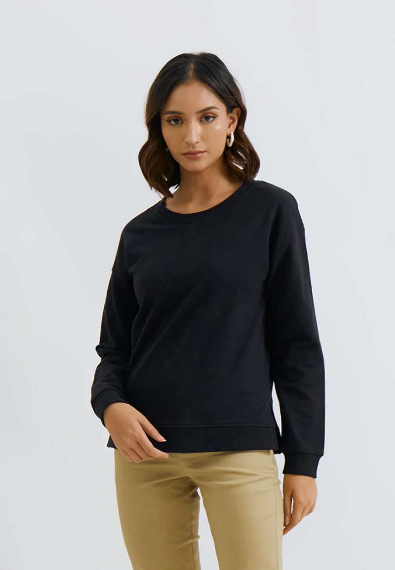 Jual Minimal Tres Jolie Best Buy Aubree Sweatshirt Black Di Seller Minimal Official Store Jurumudi Baru 3 Kota Tangerang Blibli