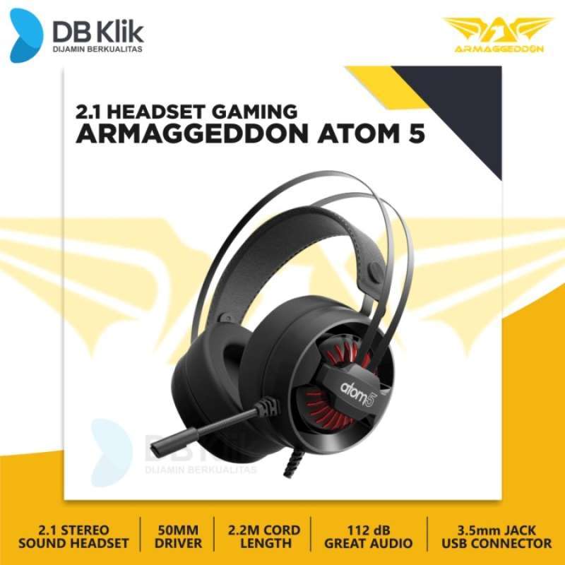 Atom 5 headset top