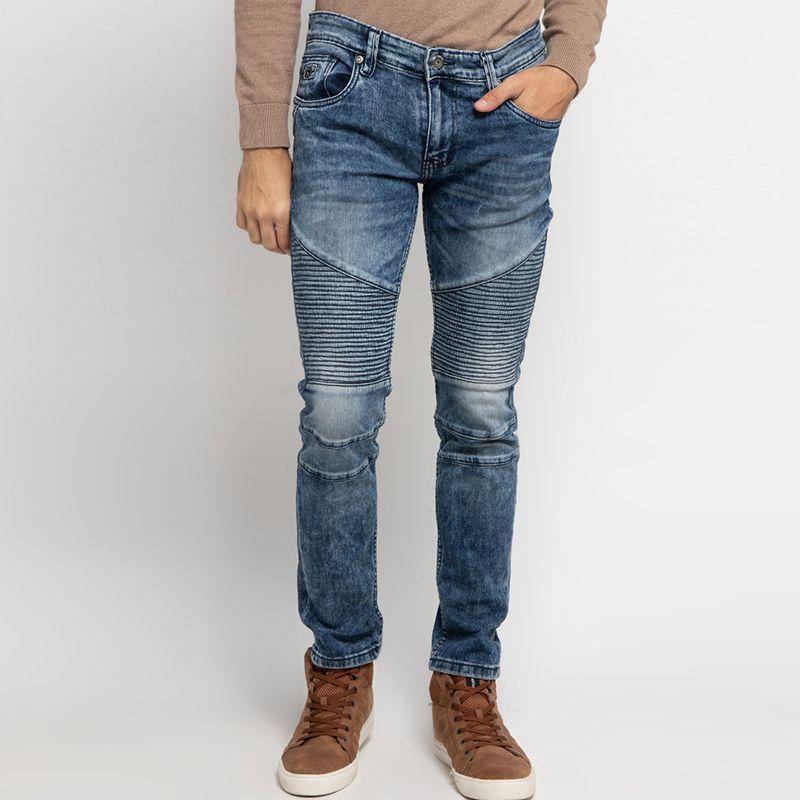 Jual X8 Jesse Jeans Pria - Blue 34 di 