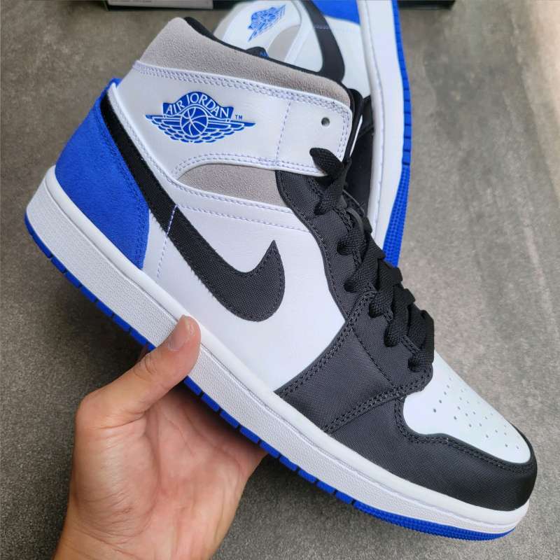 Promo Air Jordan 1 Mid SE Union Royal Toe blue red white Diskon