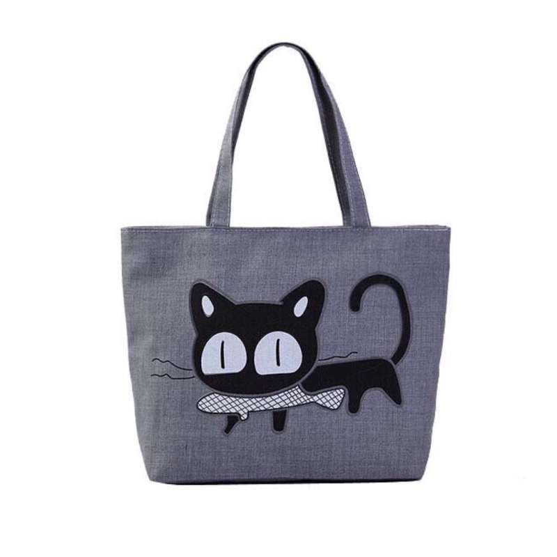 Cat untuk tote bag kanvas outlet