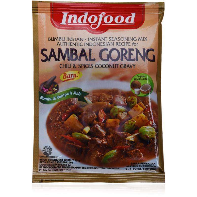 Jual Indofood Bumbu Sambal Goreng Ati 45 G Online Mei 2021 Blibli