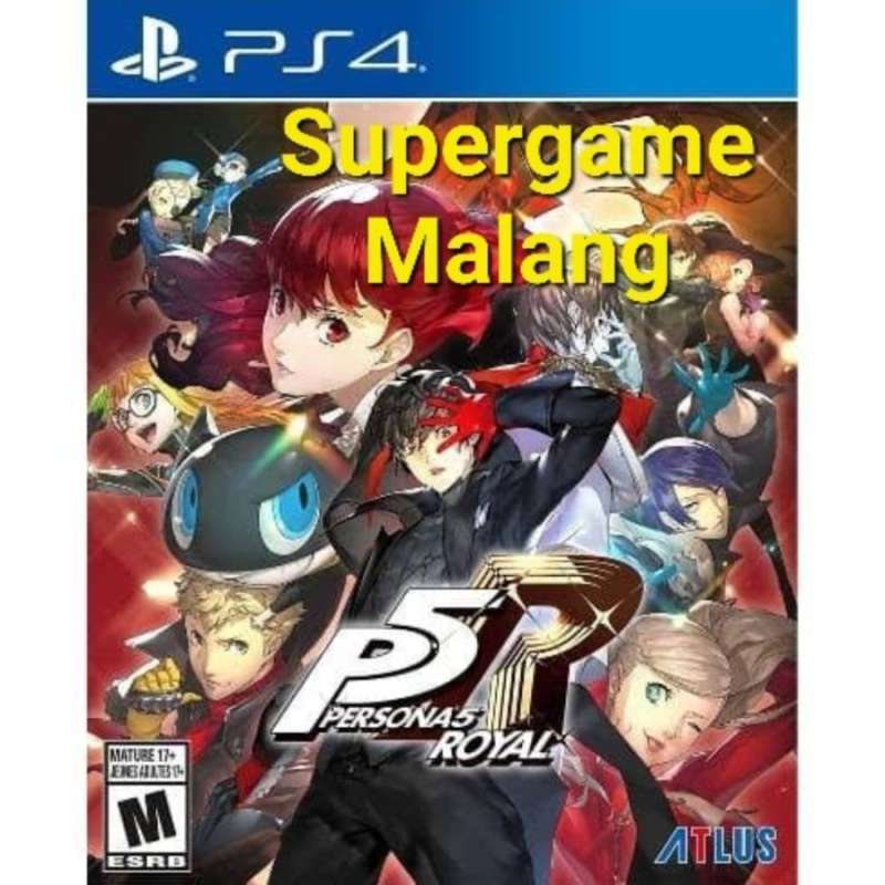 Persona Royal PS4 P5 PS Cd Game Gaming Games