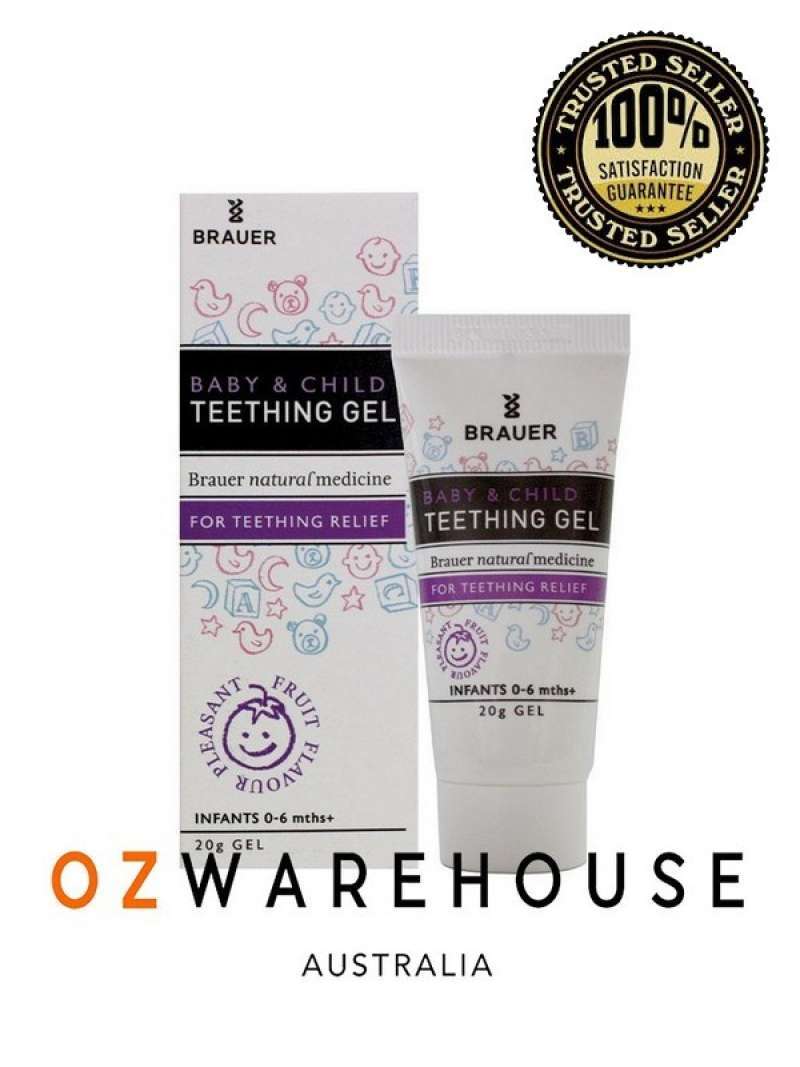 Brauer teething on sale gel