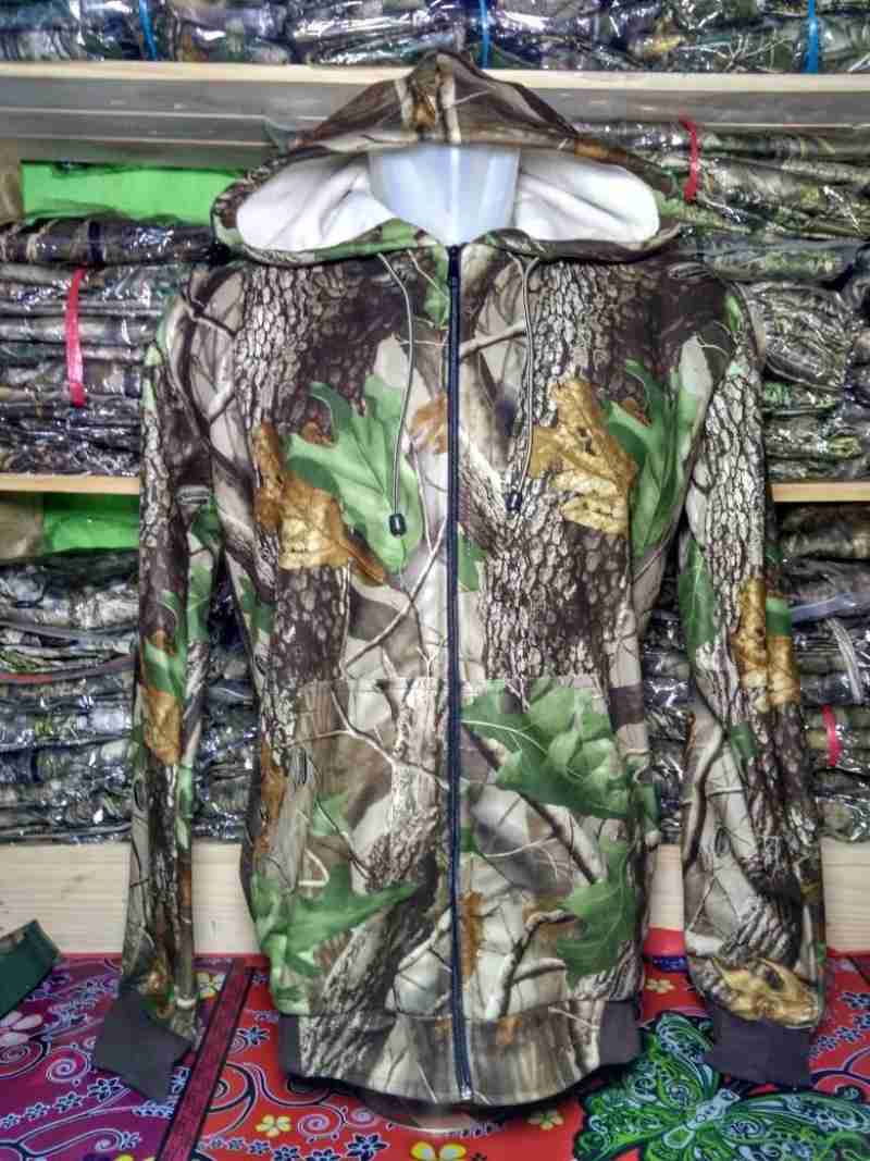 Jaket camo hunting top