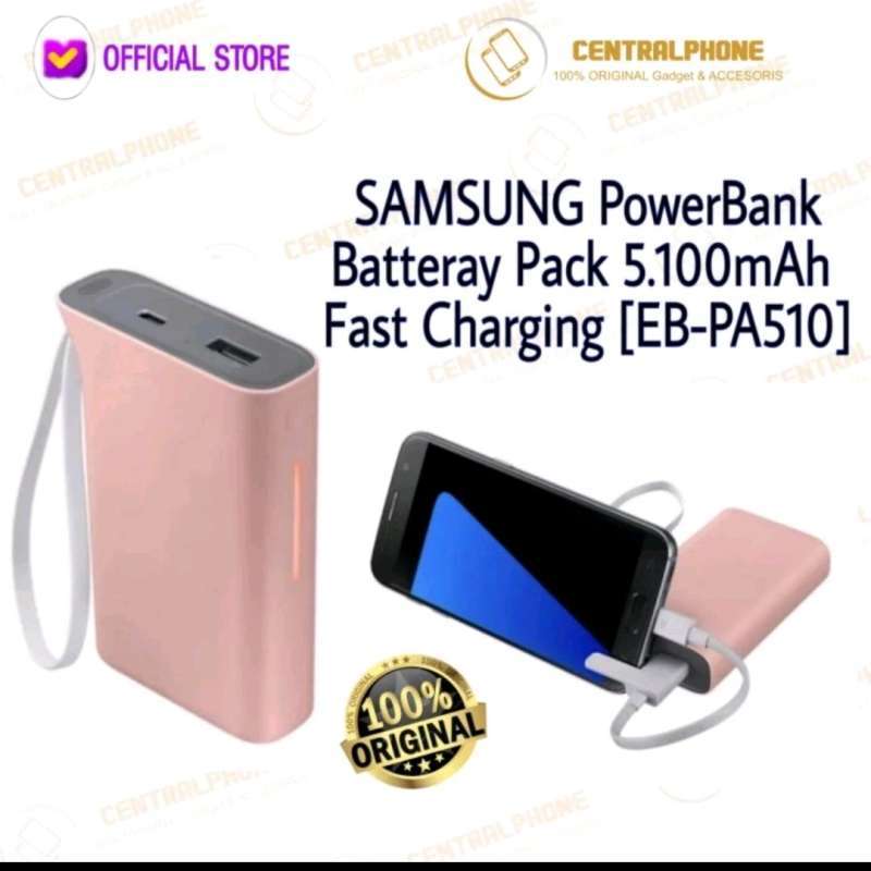 Powerbank Samsung kettle 5.1Battery pack 5100mAh ORIGINAL SEIN