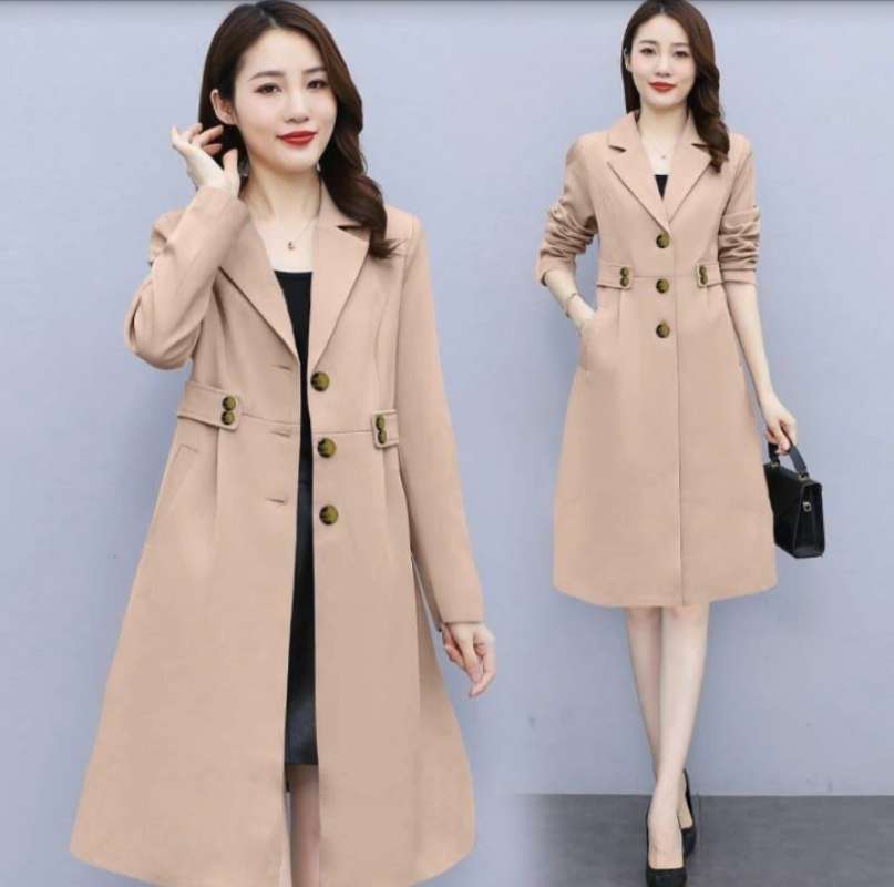 Long blazer korea discount