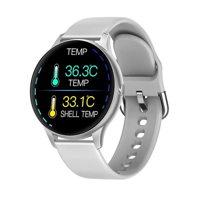 Jual Aolon K21 Smartwatch Thermometer Round Full Touchscreen Online Januari 2021 Blibli