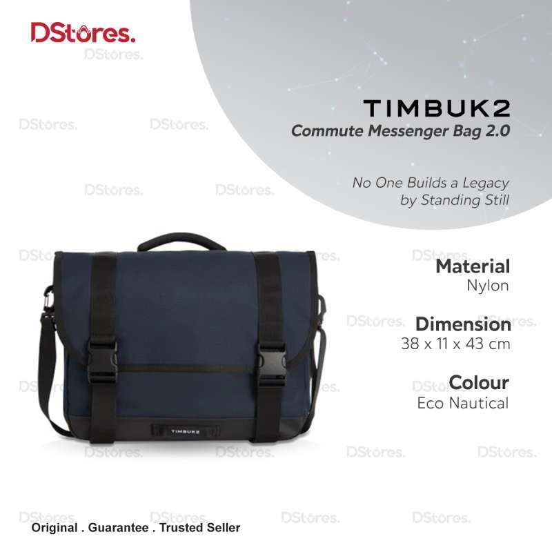 Jual TIMBUK2 Commute Messenger Bag 2.0 - Eco Black di Seller
