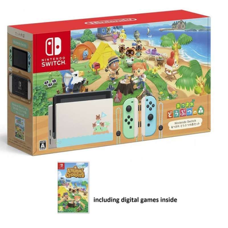 jual nintendo switch animal crossing