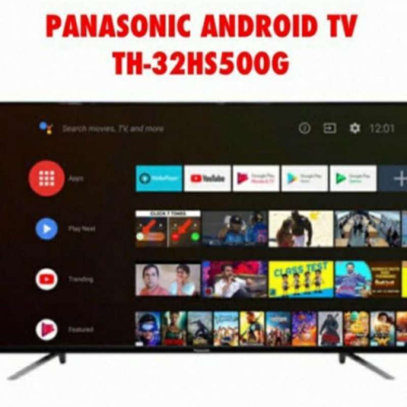 TV LED ANDROID SMART TV PANASONIC TH 32HS500G 32inch GRAB/GOJEK
