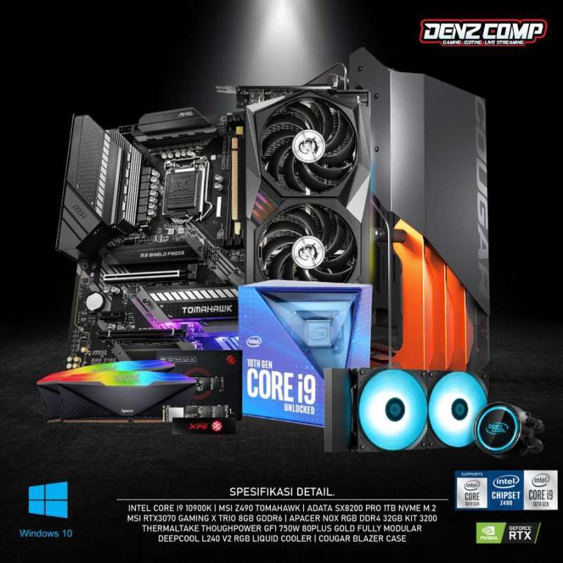 Lenovo Legion T7 34imz5 I9 10900k Rtx 2070 2070 Super I9 10900k