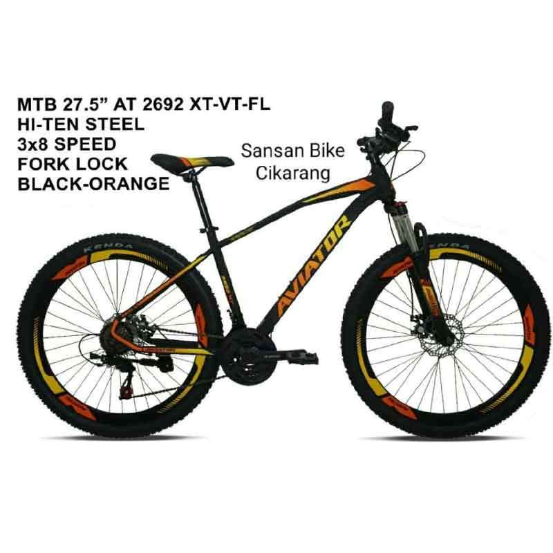 Jual Sepeda Gunung Mtb 27 5 Aviator At 2692 Xt Vt Fl Murah Mei 2021 Blibli