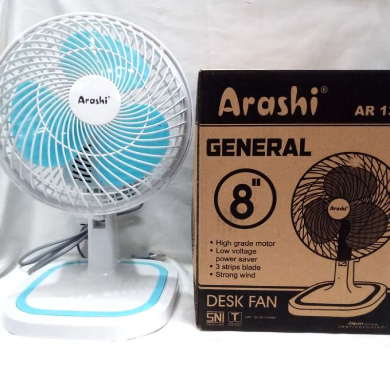 Jual Kipas Angin Meja 8 Inch Arashi Desk Fan Online November 2020 Blibli