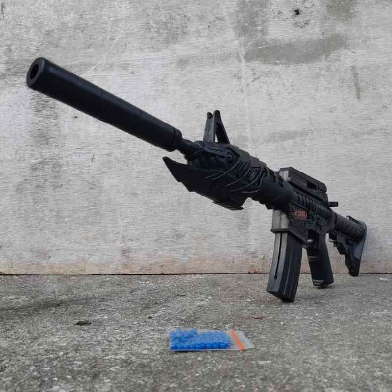 Mainan Pistol Airsoftgun Spring Type Mp900 Full Upgrade Shopee Indonesia