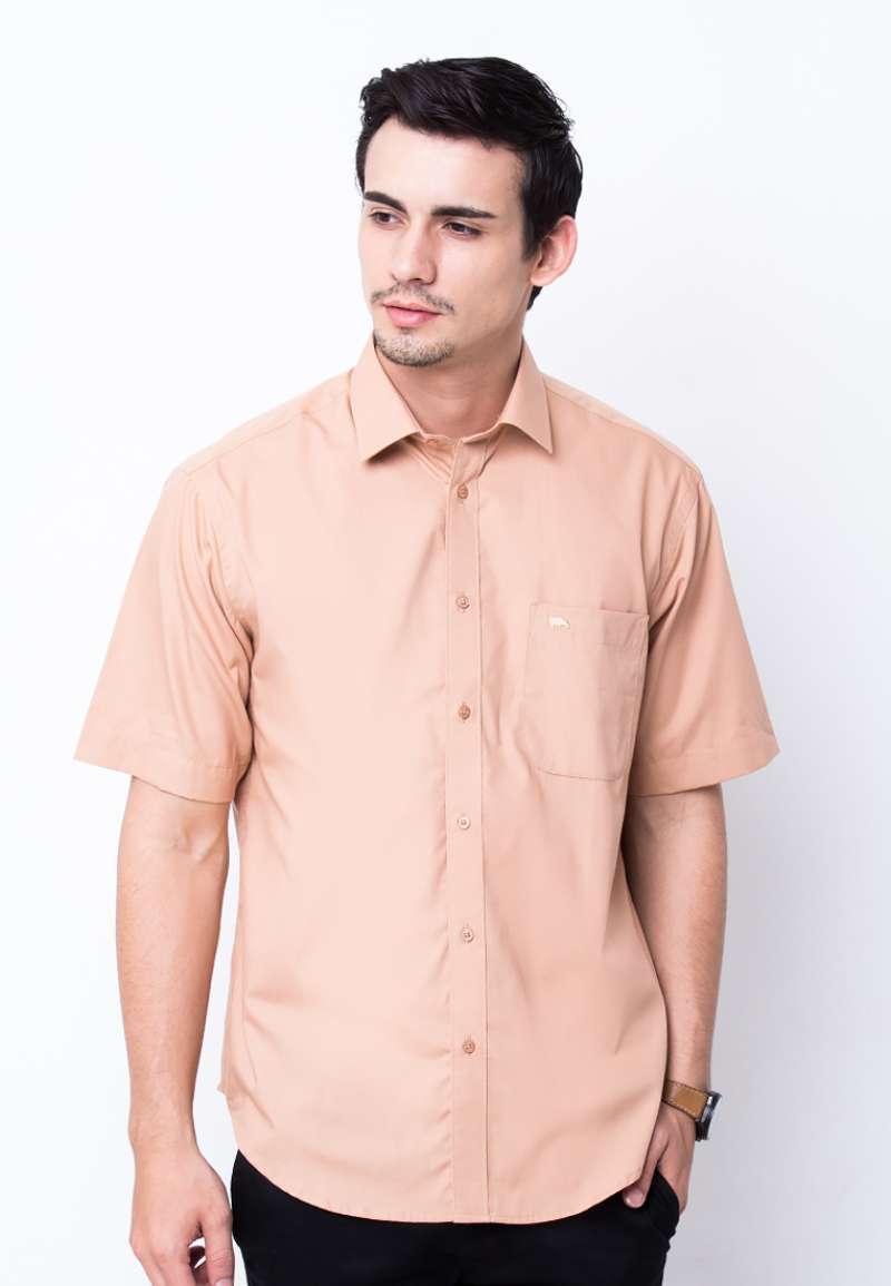 Jual Edition Men Os1 Cream Short Sleeve Woven Shirt Online September 2020 Blibli Com