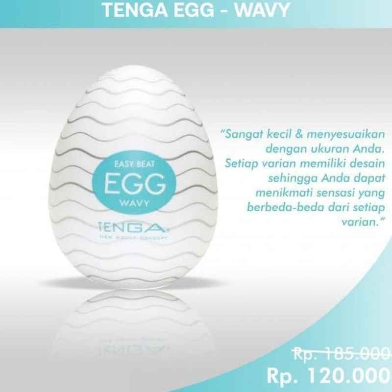 Jual Sex Toys Pria Tenga Egg Wavy Original Masturbator Cup Alat Bantu Sex Pria Onani Murah Mei 2021 Blibli