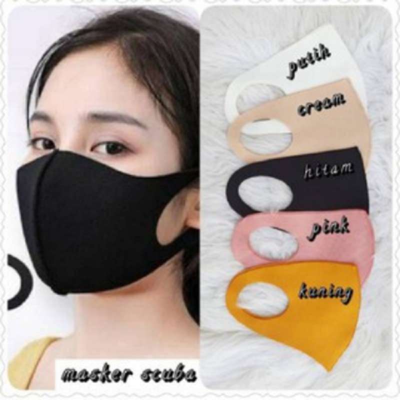 Jual Masker Wajah Scuba Polos Online November 2020 Blibli