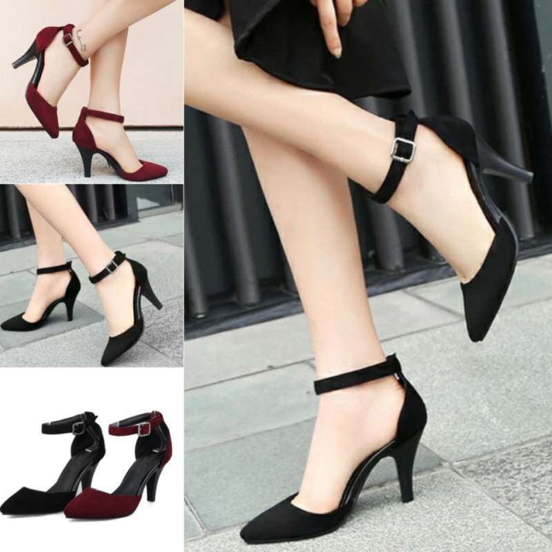 Sepatu WANITA HAK TINGGI HIGH HEELS 7cm FR04 SEPATU PESTA KERJA KANTOR KONDANGAN FORMAL PREMIUM HIGHEELS WEDDING