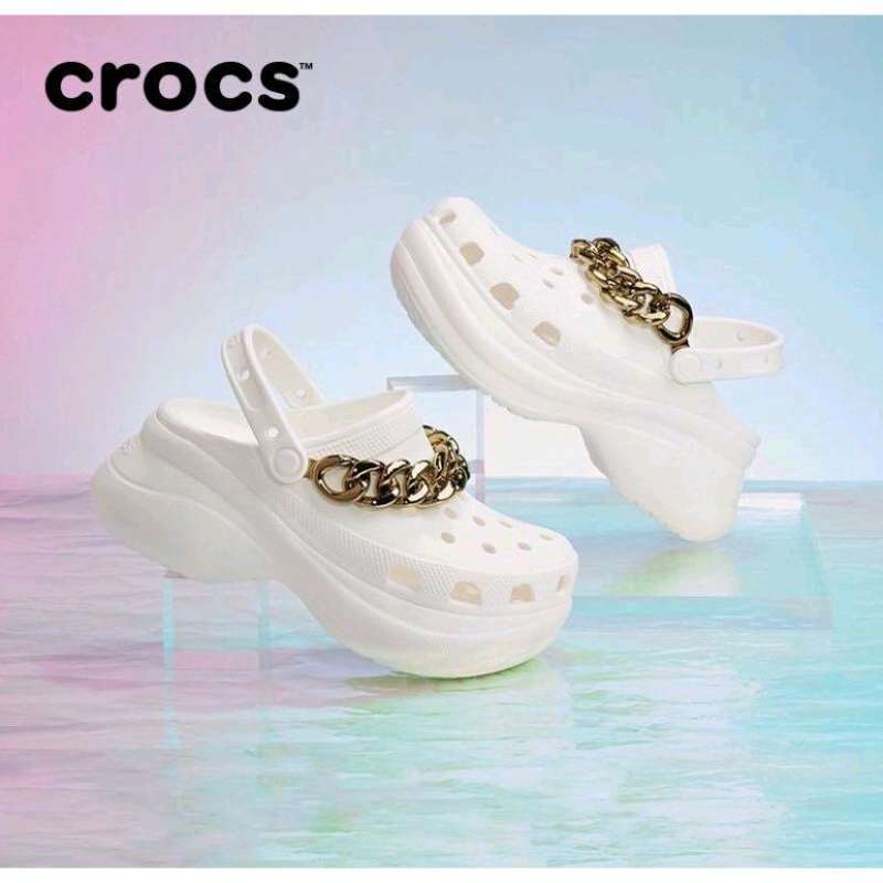 Crocs shop bae embellished