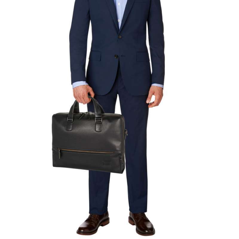 バッグ TUMI 63000DP HARRISON SENECA SLIM BRIEF TUMI Harrison Seneca Slim Briefcase, Umber Pebble Leather. (Brown