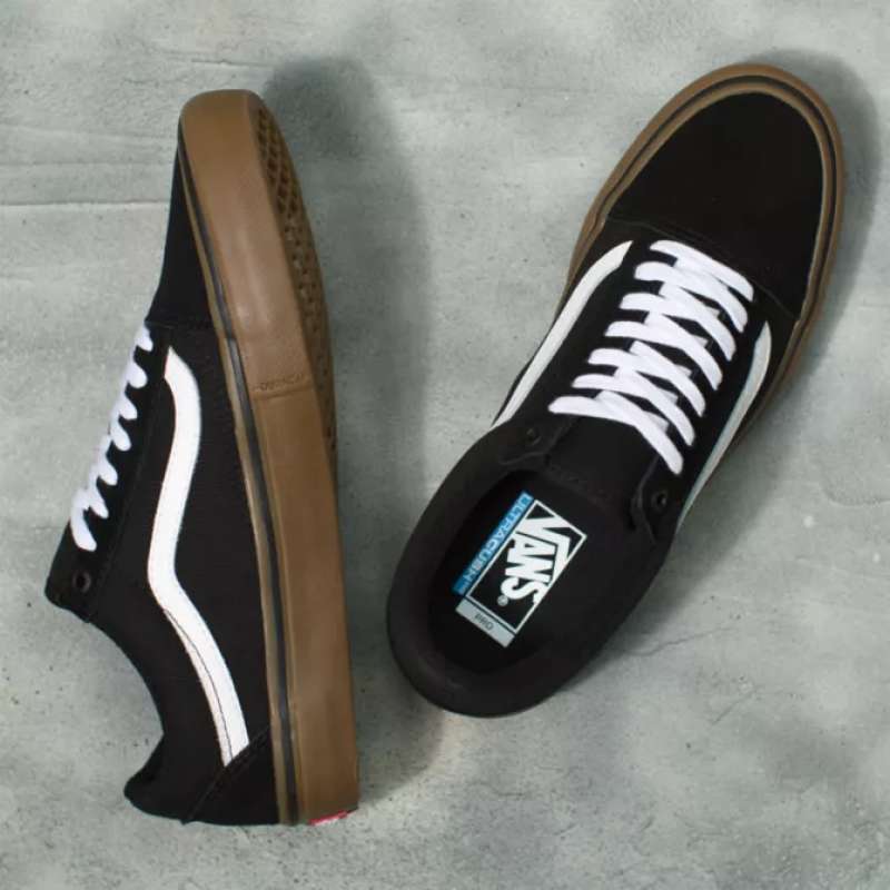 Promo Vans oldskool pro black gum 