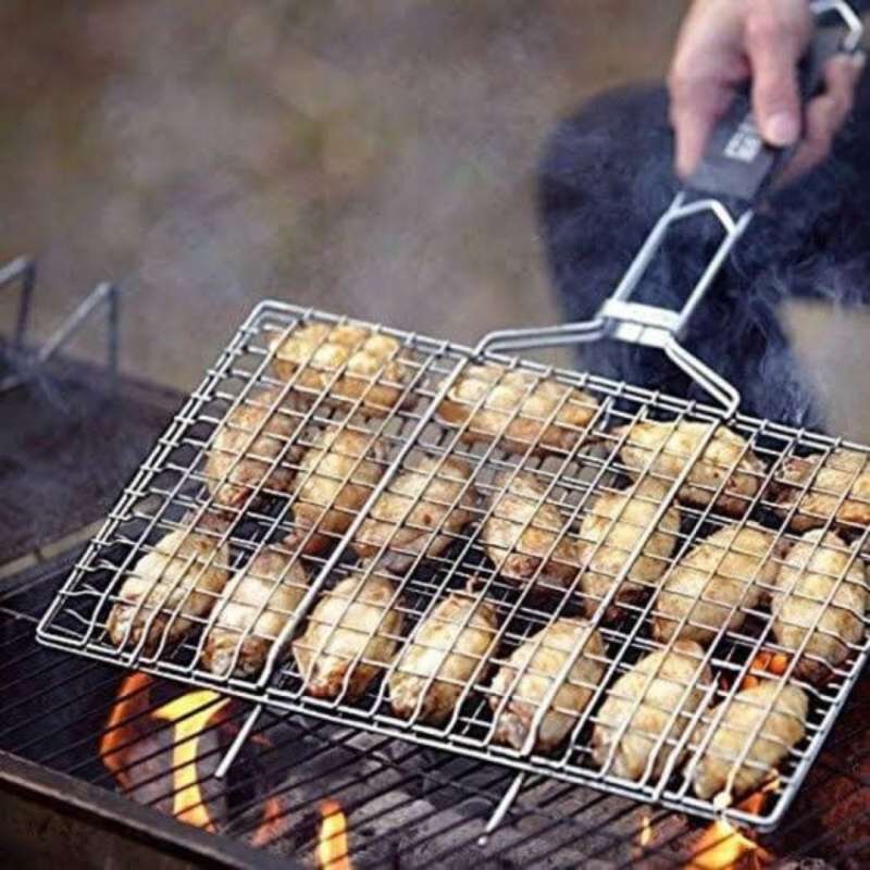 Jual Pencapit Penjepit Panggangan Ikan Cumi Ayam Bakar Barbeque Grilling Terbaru Desember 2021 Harga Murah Kualitas Terjamin Blibli