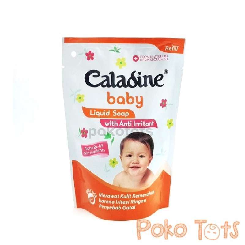 caladine baby liquid soap
